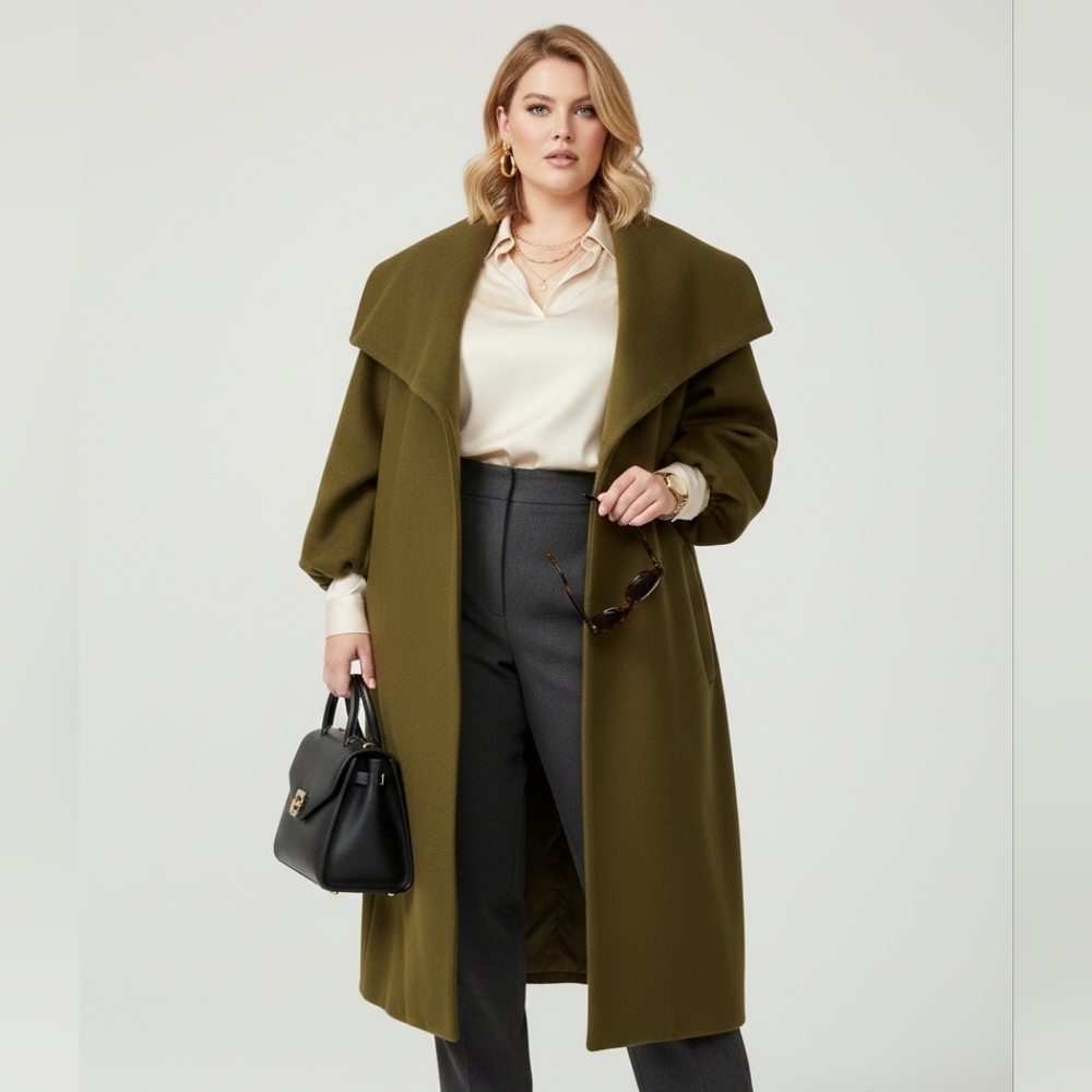 Shinestar Olive Green Outerwear